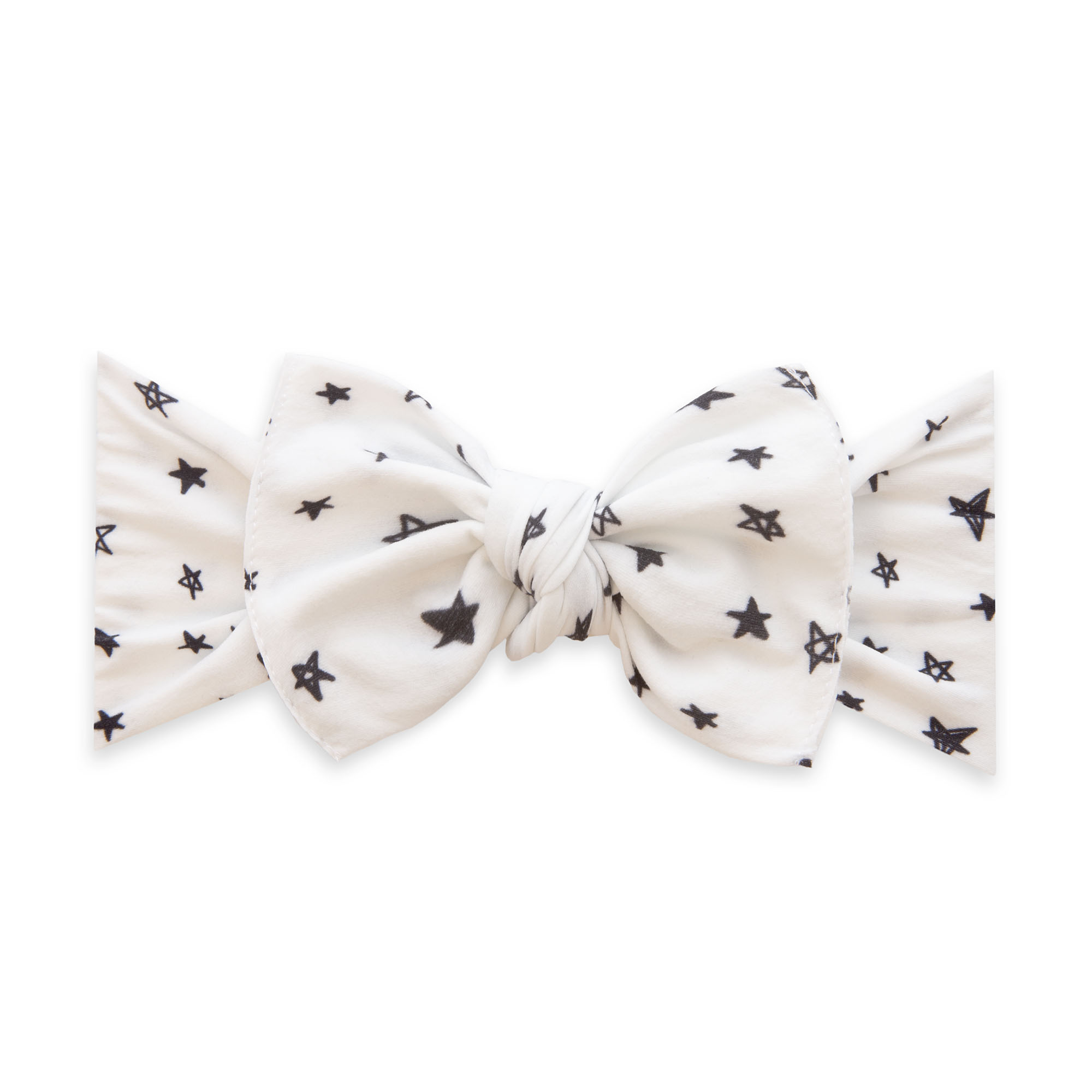 Baby Bling Bows Printed Knot Headband in Written In The Stars